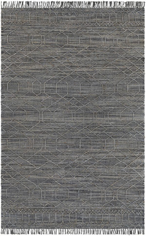 Manby Black Jute&Wool Area Carpet - Clearance Online Sale