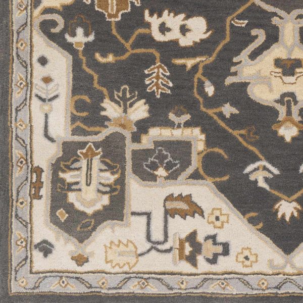 Broomfield Hand Tufted Charcoal 12823 Area Rug - Clearance Online Sale - Image 3