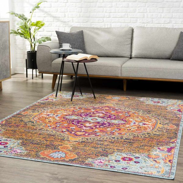 Tigrit Orange 2302 Area Rug - Clearance Hot on Sale