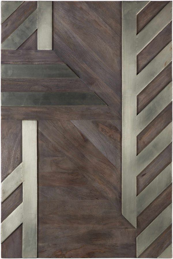 Feke Metallic - Nickel Wall Art Piece Online Sale