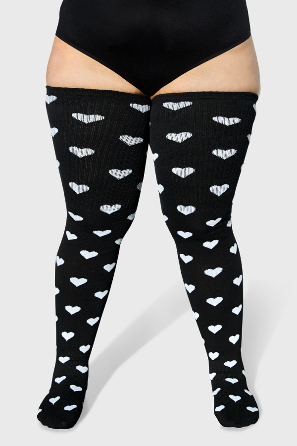 Thunda Tūbbies - Sweetheart - Black & White Hearts Online Hot Sale