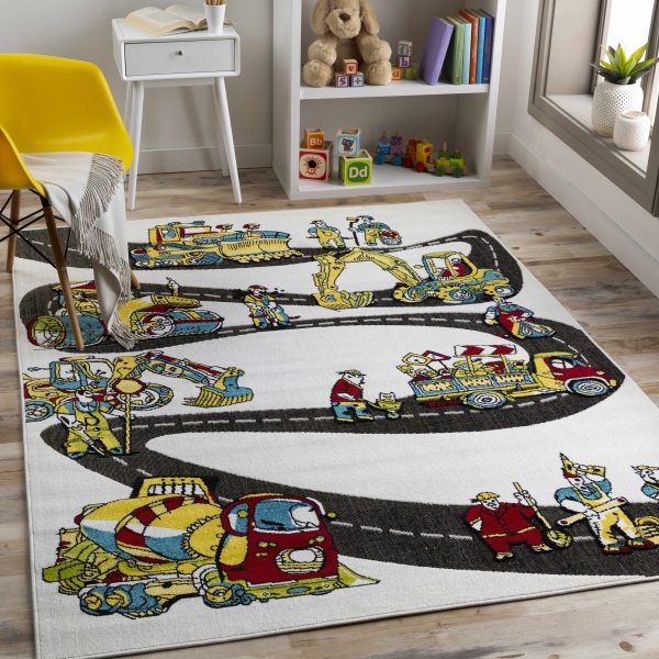 Kids Road Fun Land Area Carpet - Clearance Fashion