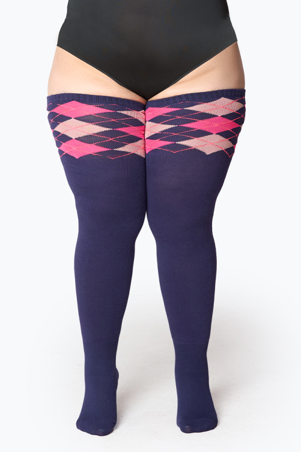 Thunda Tūbbies - Argyle - Rebel Violet Sale