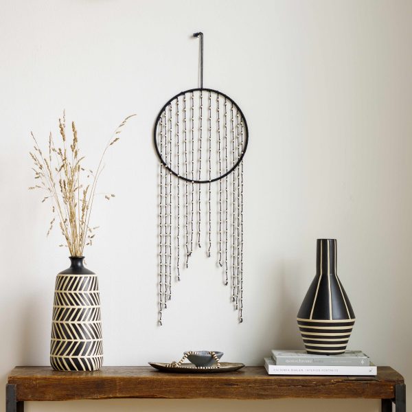 Malacampa Black Beaded Wall Hanging Discount - Image 3
