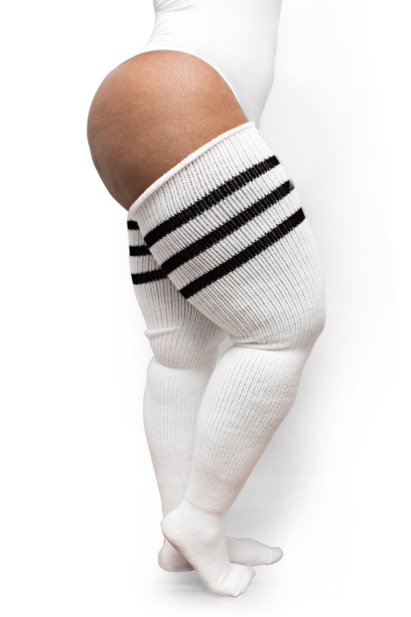 White & Black Stripes For Discount - Image 3