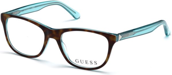 Guess GU2585 Geometric Eyeglasses Discount - Image 3