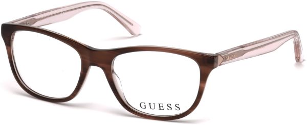 Guess GU2585 Geometric Eyeglasses Discount - Image 2